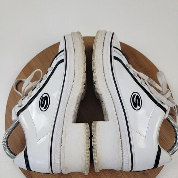 Vtg Skechers 90s Y2K Platform Chunky Heel Booties Women’s Jammers Shoes Sz 7 - Picture 9 of 16